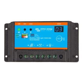 Victron BlueSolar PWM-Light 12/24В-20A Контроллер заряда - SCC010020020
