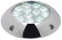 Osculati 13.299.01 - Светильник подводный светодиодный 12/24В 12x3Вт 3000Лм синий свет корпус из нержавеющей стали