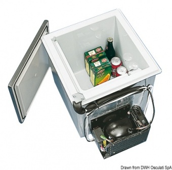 Osculati 50.040.00 - Холодильник/морозильная камера ISOTHERM с вертикальной загрузкой BI40 40 л 