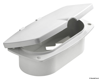 Osculati 15.900.06 - Ниша New Edge для душа и смесителя с простой крышкой 180 x 105 мм