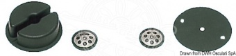 Osculati 16.292.00 - Комплект двух запасных клапанов и прокладок из резины для диафрагменных помп 