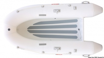 Osculati 22.660.29 - Лодка-тузик с V-образным алюминиевым корпусом 2.90м 7,5 CV 3p Osculati