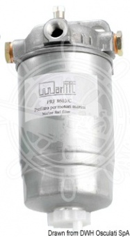 Osculati 17.638.00 - Фильтр для дизельного топлива бумажный 12 микрон 80 л/ч 