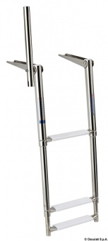 Osculati 49.551.05 - 5-х ступенчатая лестница с ручкой 430 мм 