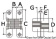 Osculati 38.527.05 - Петля врезная 69x41,9мм 180° нагрузка 20кг из нержавеющей стали AISI304 для люков и дверей