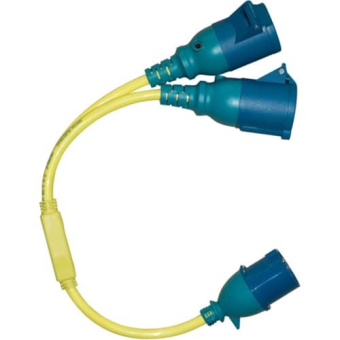 Victron Splitter Кабель 16A/250V CEE/2xCEE - SHP307700240