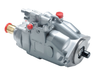 Vetus HT1017E62 Variably adjustable piston pump, 62 cm³, right handed, SAE-B flange, side connection