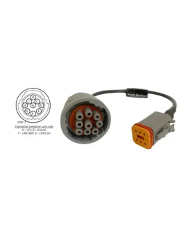 Yacht Devices CUMMINS-D9 - Cummins Round 9-pin Adaptor Cable (Cable for Engine Gateway YDEG-04)