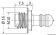 Osculati 10.340.03 - Клипса для крепления панелей DELAHOUSSE Quick Fit из полиамида "папа" длинный/длинный 100 штук (100 шт.)