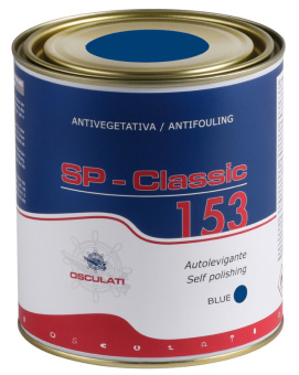 Osculati 65.601.12 - SP Classic 153 Самополирующаяся Необрастающая Краска Синяя 0,75 л
