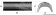 Osculati 33.502.11 - Защитный профиль для форштевня классических парусных яхт и транцевых площадок, Синий 610 мм 