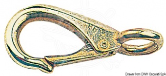 Osculati 09.112.95 - Карабины с пружиной из кремниевой бронзы Everdur 95 мм 