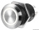 Osculati 14.215.01 - Выключатель кнопочный Flat 20А 12B IP67 белый светодиод ON-OFF