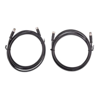 Victron M8 Circular Connector Male/Female 3 Pole 3 m (bag of 2) - ASS030560300