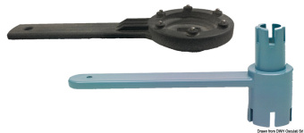 Osculati 66.446.46 - Комплект ключей для затяжки клапана VA NX
