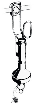 Osculati 22.426.01 - Кронштейн из нержавеющей стали для круга с держателем для буя 