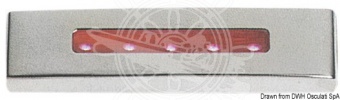 Osculati 13.482.01 - Накладной светодиодный светильник FORESTI E SUARDI Andromeda для дежурного освещения 12В (1 компл. по 1 шт.)
