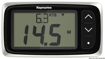 Osculati 29.591.04 - Компактный цифровой дисплей Raymarine i40 Ветер 