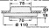 Osculati 13.832.01 - Галогенный светильник BATSYSTEM Saturn 12В 10Вт Bianca (1 компл. по 1 шт.)