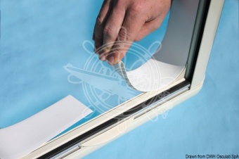 Osculati 19.809.05 - Гибкая ответная декоративная рама OCEANAIR PVC Liner для SkyScreen – применима для Surface SkyScreen и Recessed SkyScreen 2,2 м 
