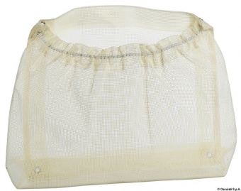 Osculati 20.175.26 - Вещевой карман Osculati из белой парусиновой ткани 300x520 мм