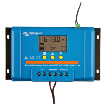 Victron BlueSolar PWM DUO-LCD&USB 12/24В-20A Контроллер заряда - SCC010020060