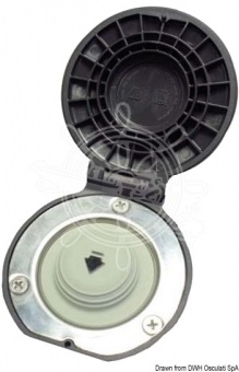 Osculati 02.343.02 - LEWMAR ножной переключатель для электрического управления лебедкой