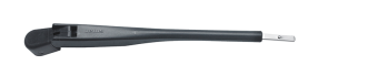 Vetus DINPL Black single arm, L= 395 - 481 mm, with DIN taper (for VETUS type DIN wiper motors)