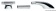 Osculati 41.613.25 - Опоры для поручней - концевые, для труб 25x1,2 мм 
