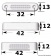 Osculati 13.634.40 - Светодиодный светильник ATTWOOD дежурного освещения, 12В 1,1Вт, вертикальный 