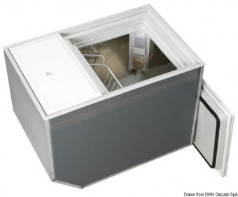 Osculati 50.042.00 - Холодильник/морозильная камера ISOTHERM с вертикальной загрузкой BI75 75 л 