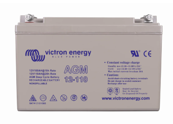 Victron 12В/110Ач AGM Deep Cycle Аккумуляторная батарея - BAT412101084