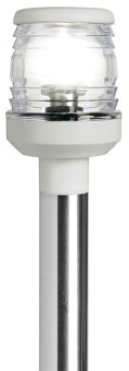 Osculati 11.163.08 - Мачта Classic 360° съемная с основанием Advance 12 В 10 Вт 100 см белая