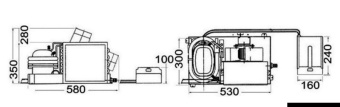 Osculati 50.241.09 - CLIMMA marine кондиционер для яхт A 220 В 9000 BTU/ч