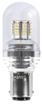 Osculati 14.443.17 - Лампочка светодиодная влагозащищенная IP65 BA15D 12/24В 3Вт