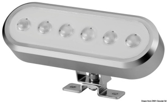 Osculati 13.270.61 - Ориентируемый светодиодный прожектор с самофиксирующимся креплением