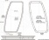 Osculati 19.221.05 - Неоткрывающиеся иллюминаторы BOMAR 275х596 мм 