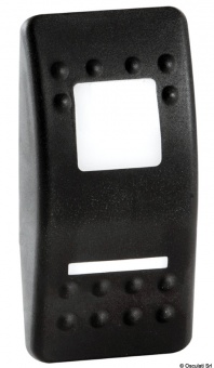 Osculati 14.299.69 - Клавиша с подсвечиваемым символом для выключателей Marina R II Огни транцевой площадки Osculati