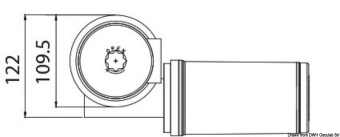 Osculati 02.413.03 - ITALWINCH Smart R1 лебедка 700 Вт