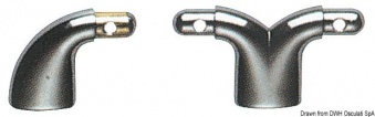 Osculati 41.621.00 - Барьеры для различных объектов из хромированной латуни 30x30 мм - промежуточный элемент 