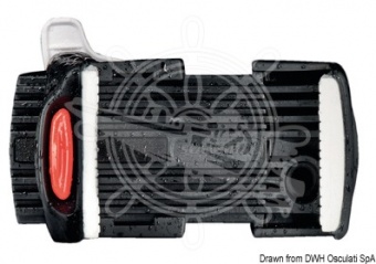 Osculati 23.404.10 - Универсальное крепление SCANSTRUT ROKK MINI для электронных устройств Держатель с регулируеыми плечами для смартфонов, GPS и устройств с шириной от 45 до 95 мм 