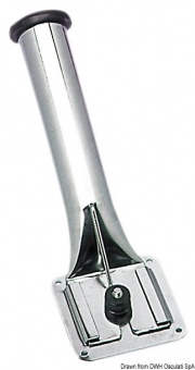 Osculati 41.168.20 - Держатель удилища с усиливающим стержнем из нержавеющей стали, Ø 50x250 мм (1 компл. по 1 шт.)