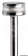 Osculati 11.039.60 -Световая мачта с огнем Evoled 360° - Выдвижная модель из полированной нержавеющей стали и основанием из полиамида 100 см 