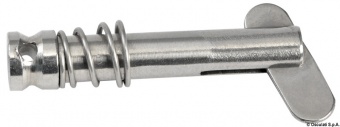 Osculati 46.116.31-S - Штифт для U-болтов поддерживания тента со сгибающейся шпонкой 20 мм Ø6 мм из нержавейки 2 шт в блистере Osculati