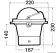 Osculati 25.001.10 - Встраиваемый компас RIVIERA 6" B6/W3 для скоростных судов