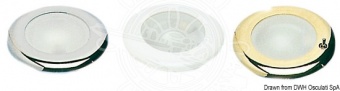 Osculati 13.877.70 - Встраиваемый галогенный светильник BATSYSTEM Nova Classic, белый 