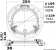 Osculati 19.220.01 -Круглые иллюминаторы BOMAR "Flagship" 159 мм (1 компл. по 1 шт.)