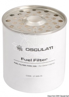 Osculati 17.666.11 - Декантирующий фильтр для дизельного топлива 65 л/ч - Запасной картридж 