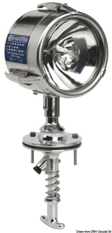 Osculati 13.242.12 - Прожектор дальнего света DHR с регулируемым изнутри углом поворота 12 В 145 мм