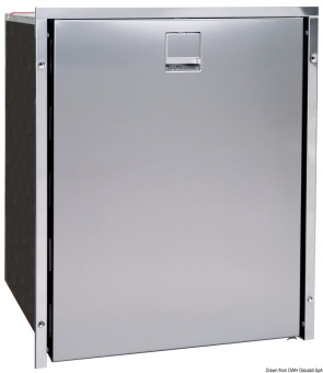 Osculati 50.827.30 - Холодильник ISOTHERM с фронтальной дверцей из нержавеющей стали - clean touch CR42 